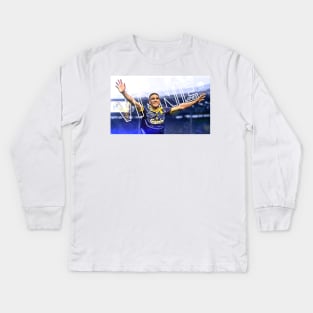 Vinnie Jones design Kids Long Sleeve T-Shirt